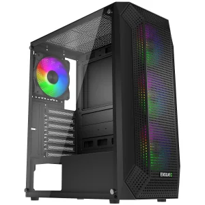 EVOLVEO Xenon, Midi Tower/4x ARGB/mesh+sklo