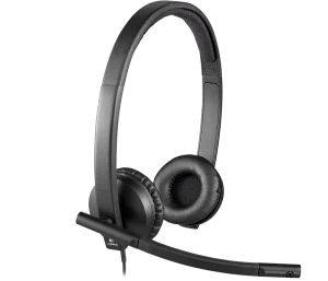 Akce Náhl. sada Logitech Stereo USB Headset H570e_