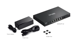 TP-Link ES206XPP-M2 Eas.Man.Sw. Omad 8x2.5GB+2xSFP - obrázek 2