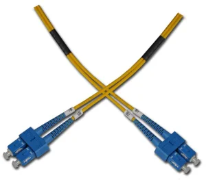 Optický patchkabel duplexní, SC-SC 9/125um SM 10m, OS2