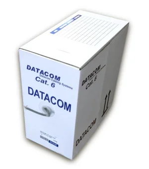 DATACOM UTP flex,Cat6 PVC,šedý,305m,lanko - obrázek 2