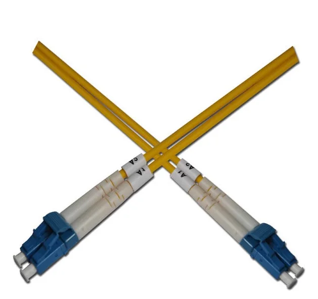 Optický patchkabel duplexní, LC-LC 9/125um SM, 2m, OS2