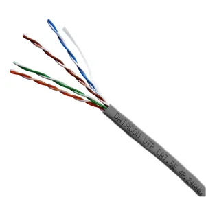 DATACOM  UTP flex,Cat5e PVC,šedý,100m,lanko