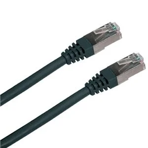 Patch cord FTP cat5e 5M černý