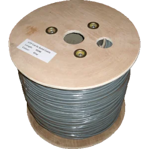 DATACOM UTP drát CAT5E  PVC  500m cívka šedý