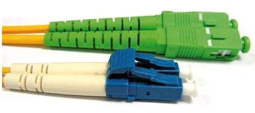 Patchcord FO duplex LC-SC/APC  9/125um SM, 2m, OS2