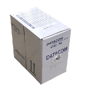 DATACOM UTP Cat5e PVC kabel 305m (lanko) černý