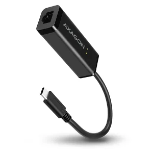 AXAGON ADE-SRC, USB-C 3.2 Gen 1 - Gigabit Ethernet síťová karta, auto instal, černá - obrázek 7