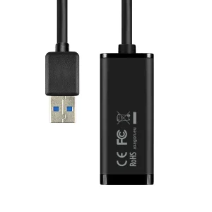AXAGON ADE-SR, USB-A 3.2 Gen 1 - Gigabit Ethernet síťová karta, auto instal, černá - obrázek 7