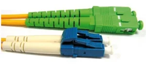Patchcord FO duplex LC-SC/APC  9/125um SM, 7m, OS2
