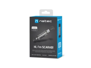 Čtečka karet Natec SCARAB 3 USB-A + USB-C 3.1 GEN 1/microSD/microSDHC/microSDXC/SD/SDHC/SDXC/T-Flash - obrázek 10