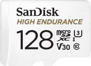 SanDisk High Endurance/micro SDXC/128GB/UHS-I U3 / Class 10/+ Adaptér