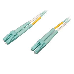 Optický patch kabel 10/100Gb Duplex Multimode 50/125, OM4 (LC/LC), modrá, 3m