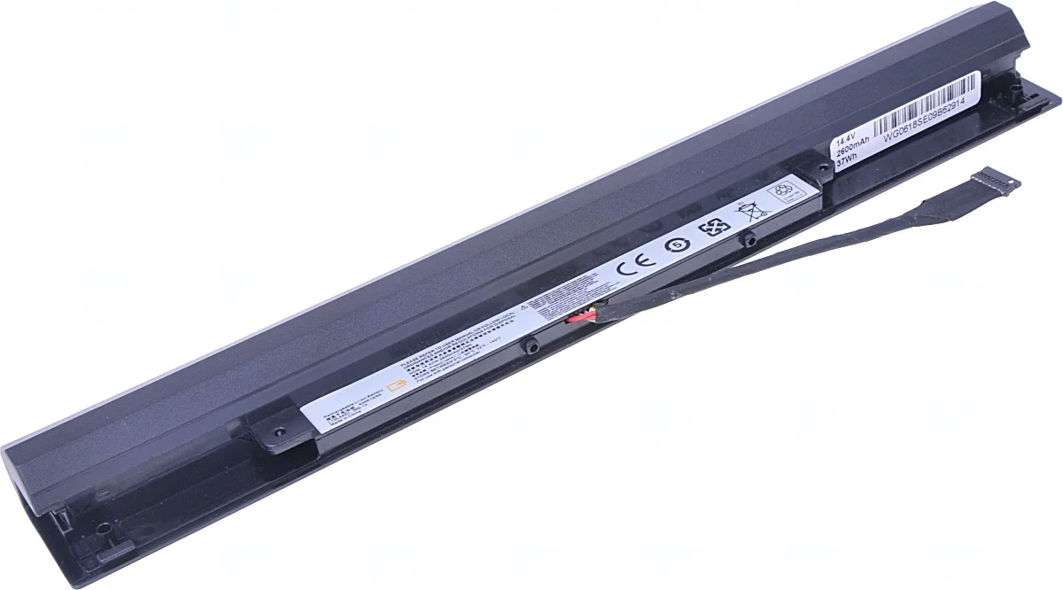 Baterie T6 Power Lenovo IdeaPad 300-14IBR, 300-14ISK, 300-15IBR, 300-15ISK, 2600mAh, 37Wh, 4cell