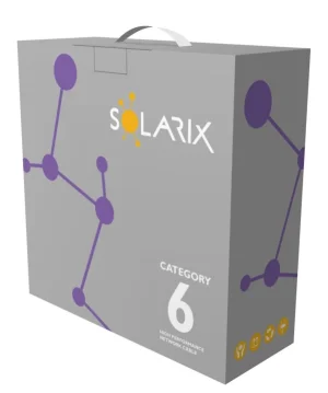 Instalační kabel Solarix CAT6 UTP LSOH Dca-s2,d2,a1 100m/box SXKD-6-UTP-LSOH - obrázek 2