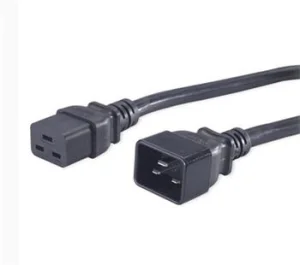 PremiumCord Kabel síťový prodlužovací 230V 16A 3m, konektory IEC 320 C19 - IEC 320 C20