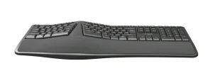Klávesnice C-TECH KB-113E USB, ERGO,  černá, CZ/SK - obrázek 5