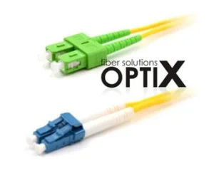 Patchcord FO duplex LC-SC/APC  9/125um SM, 0,5m, OS2, 1.8mm