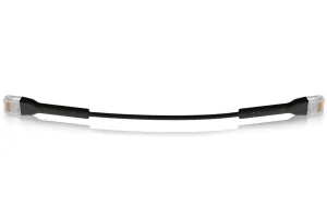 Ubiquiti U-Cable-PATCH-RJ45-BK, Ethernet Patch Kabel, 0,1m (0,22m s konektory), Cat6, černý - obrázek 2
