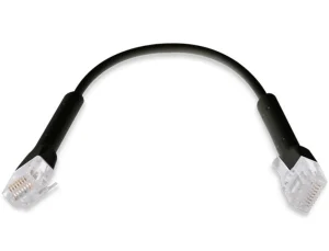 Ubiquiti U-Cable-PATCH-RJ45-BK, Ethernet Patch Kabel, 0,1m (0,22m s konektory), Cat6, černý - obrázek 3