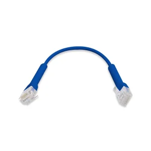 Ubiquiti U-Cable-PATCH-RJ45-BL,Eth Patch Kabel,0,1m (0,22m s konektory), Cat6, modrý - obrázek 2