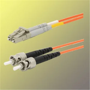 Optický patchkabel duplexní, LC-ST 9/125um SM, 15m, OS2
