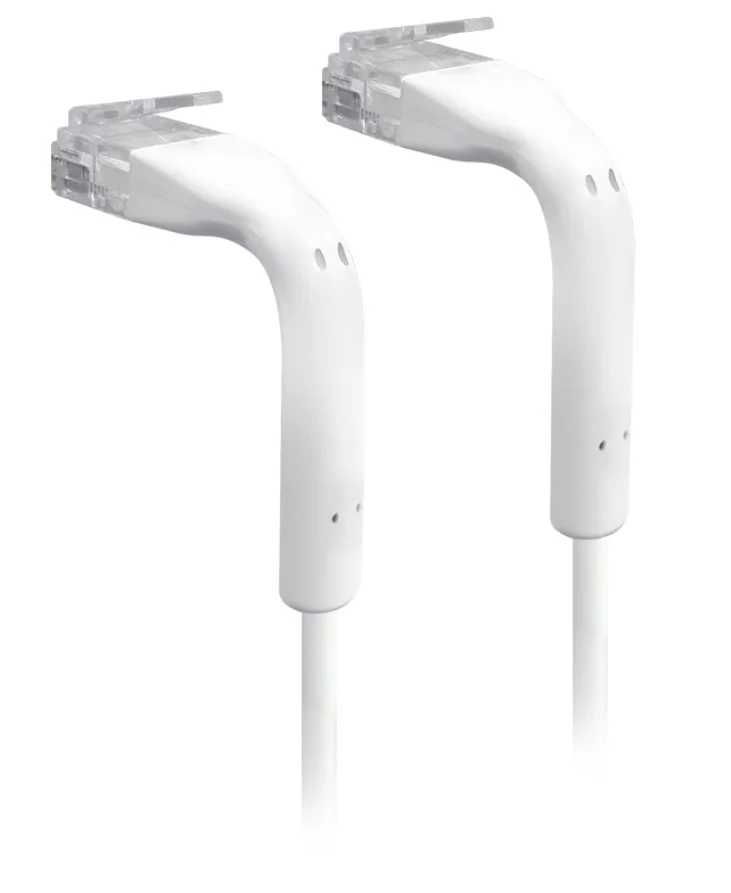 Ubiquiti U-Cable-PATCH-RJ45,Eth Patch Kabel, 0,1m (0,22m s konektory), Cat6, bílý