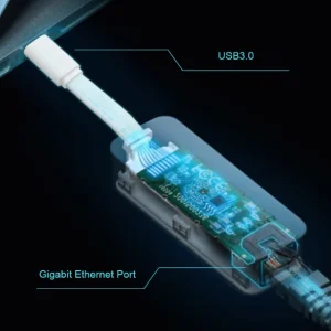 TP-Link UE300C USB 3.0 type-C na gigabitový ethernetový síťový adaptér - obrázek 5