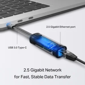 TP-Link UE310C USB 3.0 C to Gb Eth.adapter - obrázek 3
