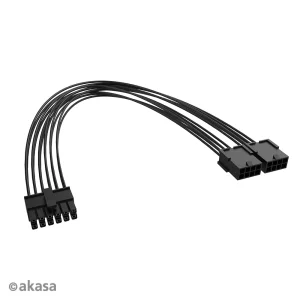 AKASA - PCIe 12-Pin na Dual 8-Pin adaptér - obrázek 3
