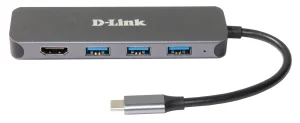 D-Link 5-in-1 USB-C Hub with HDMI/Power Delivery - obrázek 2
