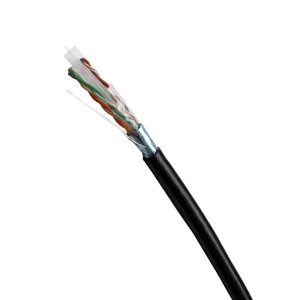 DATACOM FTP drát CAT6 PE, Fca 500m cívka, černý, OUTDOOR - obrázek 2