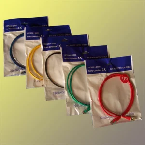 Patch cord FTP cat5e 1,5M černý - obrázek 2