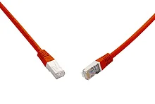 SOLARIX 10G patchkabel CAT6A SFTP LSOH 7m,červený
