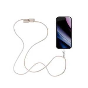 Epico šňůrka na telefon s USB-C kabelem - béžová - obrázek 3