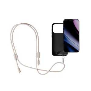 Epico šňůrka na telefon s USB-C kabelem - béžová - obrázek 4