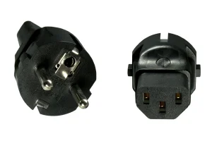 PremiumCord Adaptér CEE 7/7 M - IEC C13 F, 230V