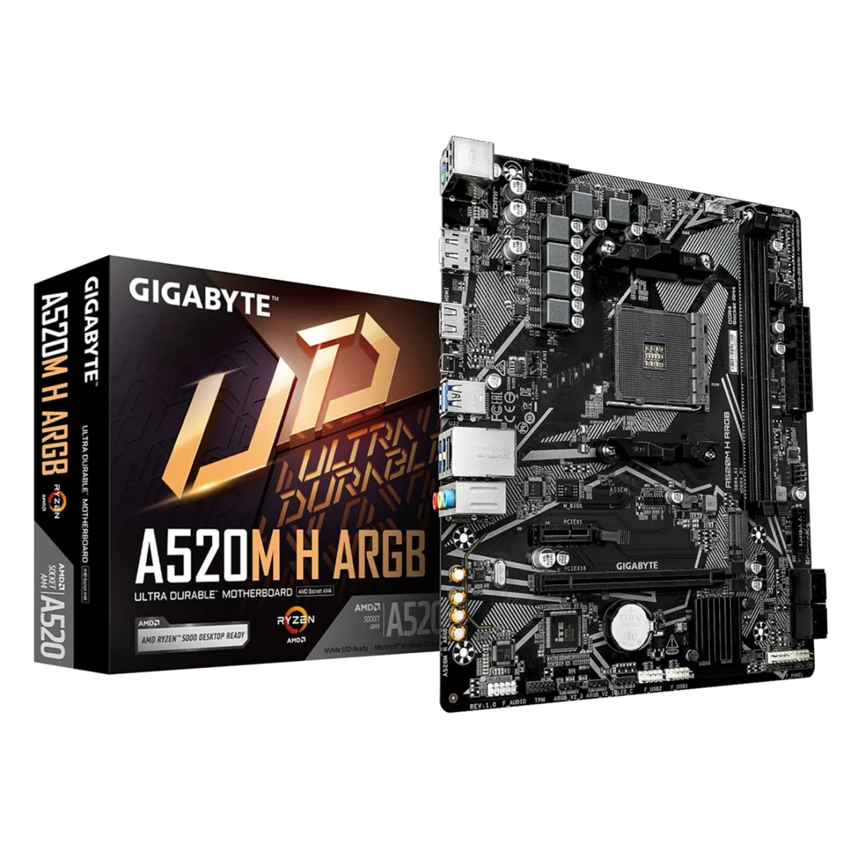 GIGABYTE A520M H ARGB/AM4/mATX