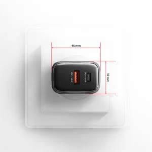 AXAGON ACU-PQ67 GaN nabíječka do sítě 67W, USB-A + USB-C, PD3.0/PPS/QC4+/SFC2.0/Apple - obrázek 4