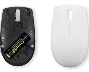 Lenovo 300 Wireless Compact/Kancelářská/Optická/1 000 DPI/Bezdrátová USB/Bílá - obrázek 2