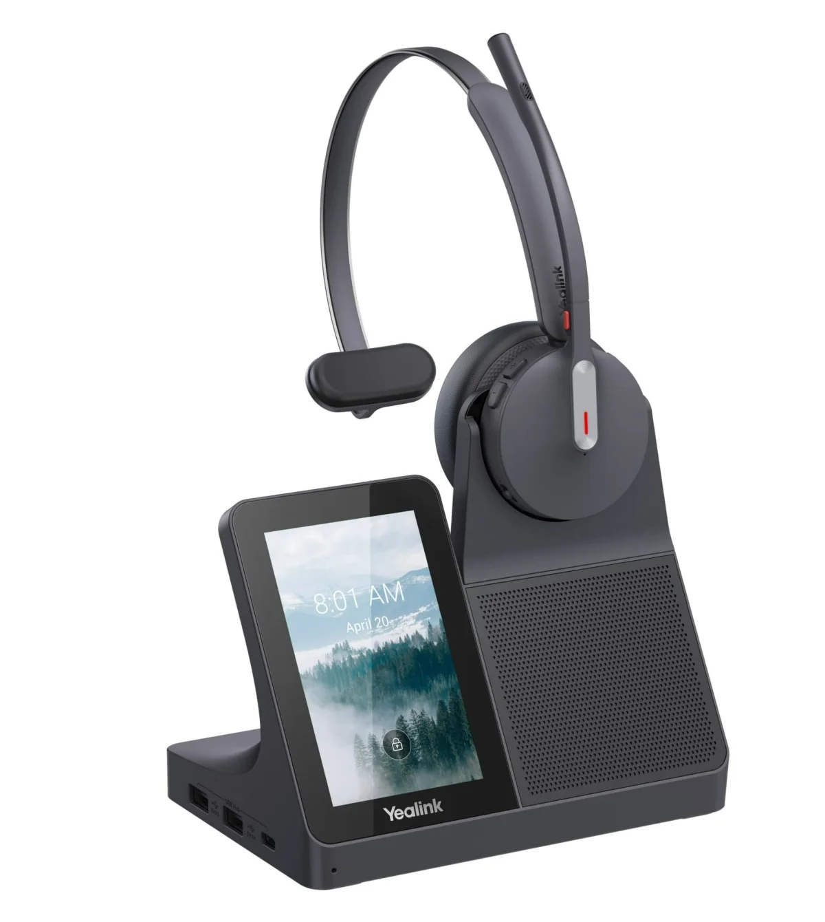 Yealink WH64 Workstation Mono, DECT, Bluetooth,