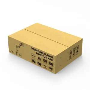 Držák monitoru Brateck LDT48-C012 jedno rameno na tyčovém držáku plynová vzpěra - obrázek 4