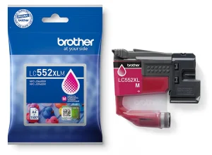 Inkoustová náplň Brother LC-552XLM purpurová XL - obrázek 2