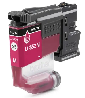 Brother LC-552M - inkoust purpurový - obrázek 3