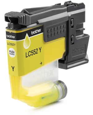 Inkoustová náplň Brother LC-552Y žlutá - obrázek 3