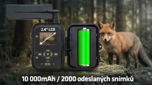 EVOLVEO StrongVision PRO 4G II, fotopast & bezpečnostní kamera, 4G LTE, cloud/e-mail, 10.000mAh - obrázek 5