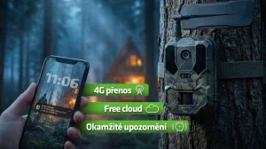 EVOLVEO StrongVision PRO 4G II, fotopast & bezpečnostní kamera, 4G LTE, cloud/e-mail, 10.000mAh - obrázek 6