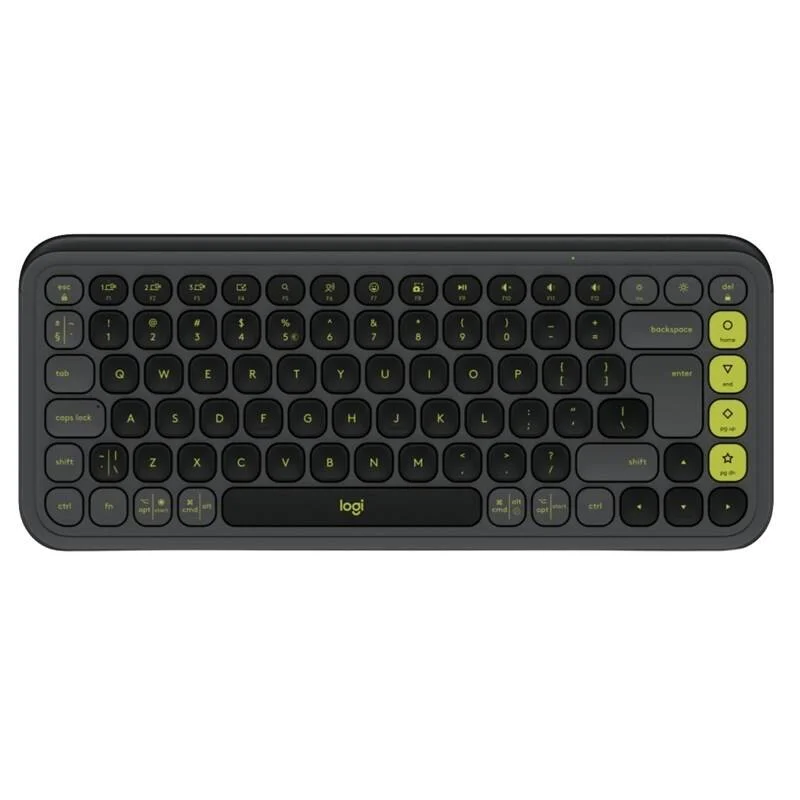 PROMO Pop Icon Keyboard bluetooth, Graph/green US