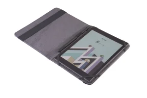 C-TECH PROTECT pouzdro z pravé kůže pro 8" zařízení, RLC-01, černé (Pocketbook Inkpad 3/4, Onyx Boox - obrázek 4