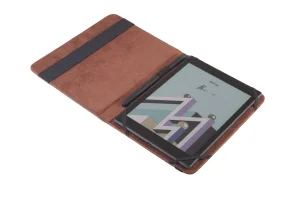 C-TECH PROTECT pouzdro z pravé kůže pro 8" zařízení, RLC-01, hnědé - obrázek 4